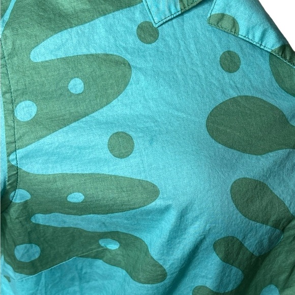 Vintage Patagonia Casual Tropical Button Down Collared Short Sleeve Top 12 Large - Picture 6 of 15